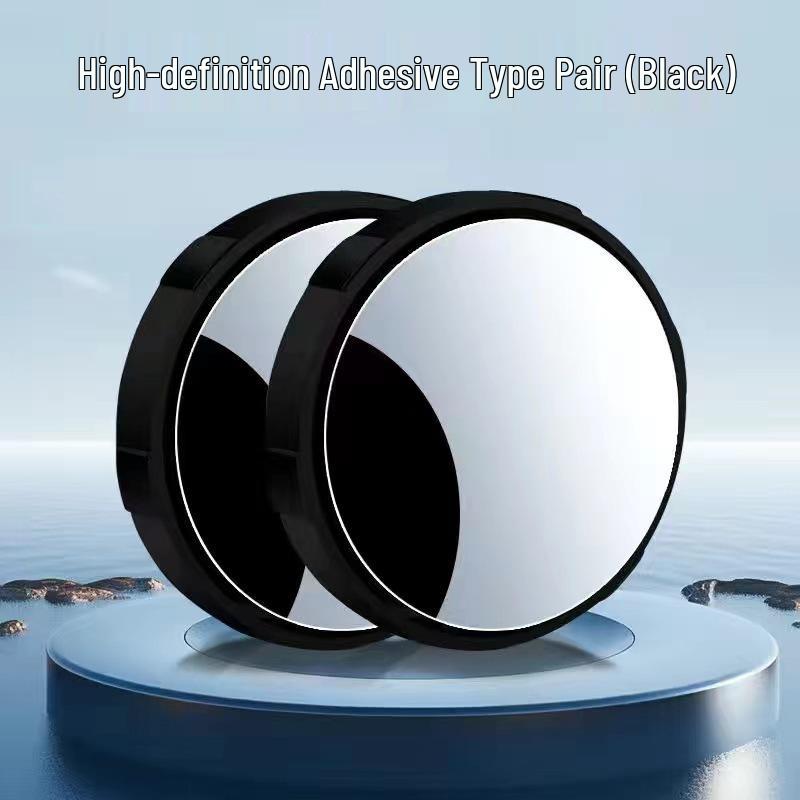 

Автомобильное зеркало заднего вида 360° для слепых зон, на присоске, Высококачественное, Широкий угол обзора.