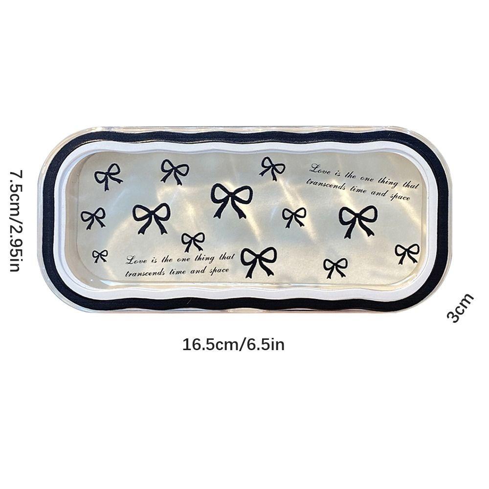 Kawaii Bowknot Transparent Glasses Case Butterfly Flower Sunglasses Storage Box Glasses Protective Case Gifts for Girls