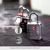 Security Tool Customs Password Lock Anti-theft Cabinet Padlock 3 Digit Combination Lock  for Travel