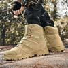 Summer Military Boots High-top Outdoor Combat Boots Tactical Boots Mountaineering Shoes Desert Multi-terrain Application
