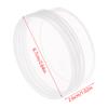 Transparent Circular Box With Cover Cosmetics Puff Storage Box Beauty Face Care Tool Makeup Case Travel Accessories Container