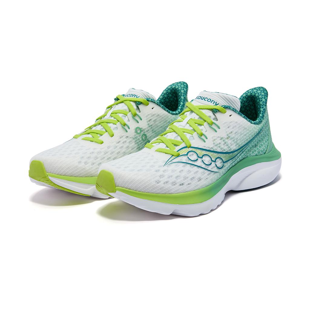 SAUCONY Kinvara 16 Comfortable Soft Balanced Rebound Running Shoes Unisex Running Shoes White S31020-501