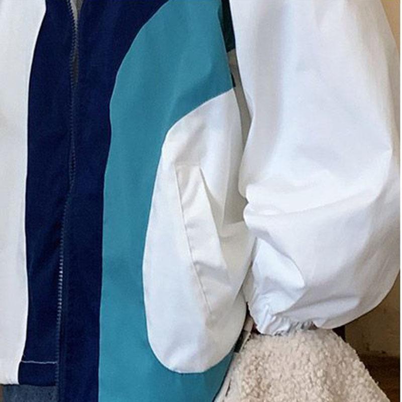 Girls Vintage Punching American Jacket Spring And Autumn Junior High School Students Loose Slouchy Original Host Baseball Clothing