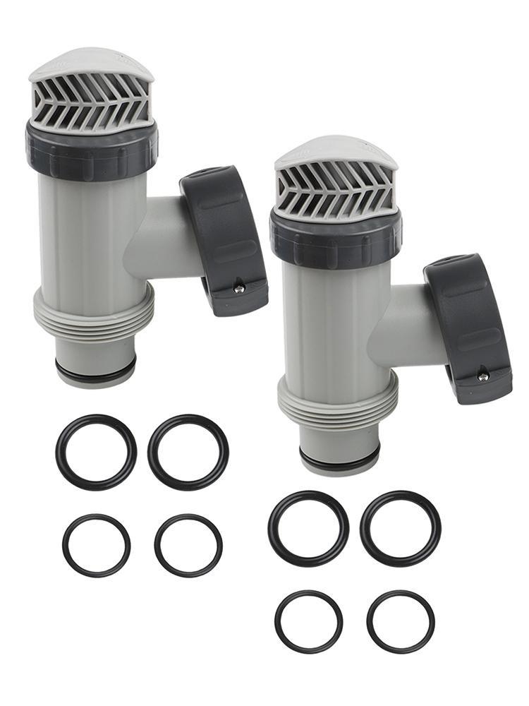 Easy Hose Swapping Pool Plunger Valve Water Flow Control