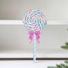 Christmas Lollipop Yard Sign Xmas Candy Lawn Sign Winter Holiday Lollipop Decoration for Indoor Outdoor Pathway Patio Decor