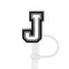 1Pcs Letter Silicone Straw Covers Cap Compatible With Stanley 30&40Oz Cup10Mm Straw Toppers Reusable Dust-Proof Straw Caps