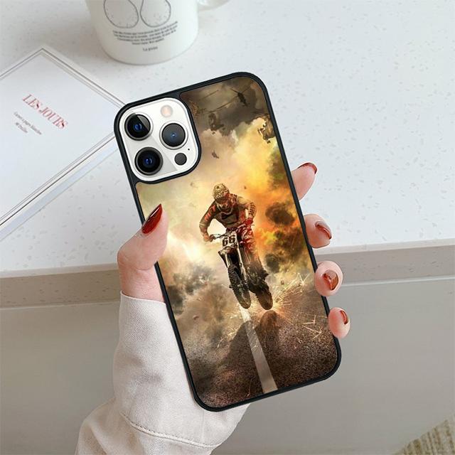 Mountain Bike Bicycle MTB Phone Case For iPhone 17 Air 13 12 14 15 16 Cover For Apple Pro Max 6S Plus Coque