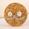 1 Pair Ear Stud Cute Safe Sweet Female Marguerite Ear Clips for Clubs