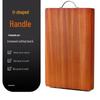Hengxi Solid Ironwood Double-Sided Antibacterial Chopping Board with U-Handle