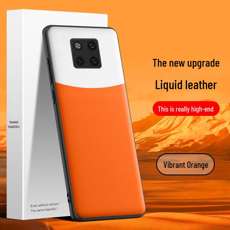 Защитный чехол из жидкой кожи для Huawei Mate20RS — защитный чехол от падений, цельный дизайн, подходит для мобильных телефонов. Huawei Mate20RS