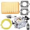 High Quality Carburetor Kit Gaskets Leaf Blower Parts Repair Replacement Tools Spare 7pcs BR340 BR380 BR400 BR420