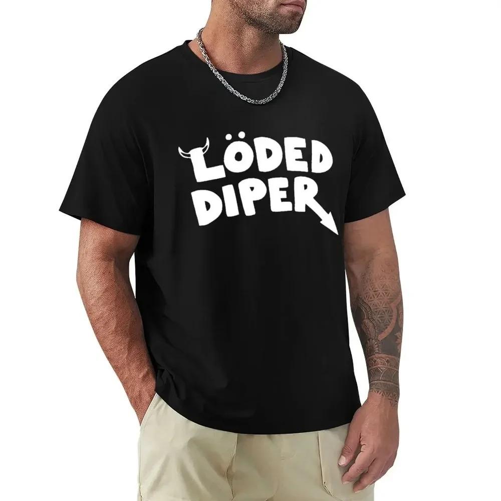 LODED DIPER DIARY OF A WIMP KID T Shirt Harajuku Short Sleeve T-shirt 100% Cotton Graphics Tshirt Tops