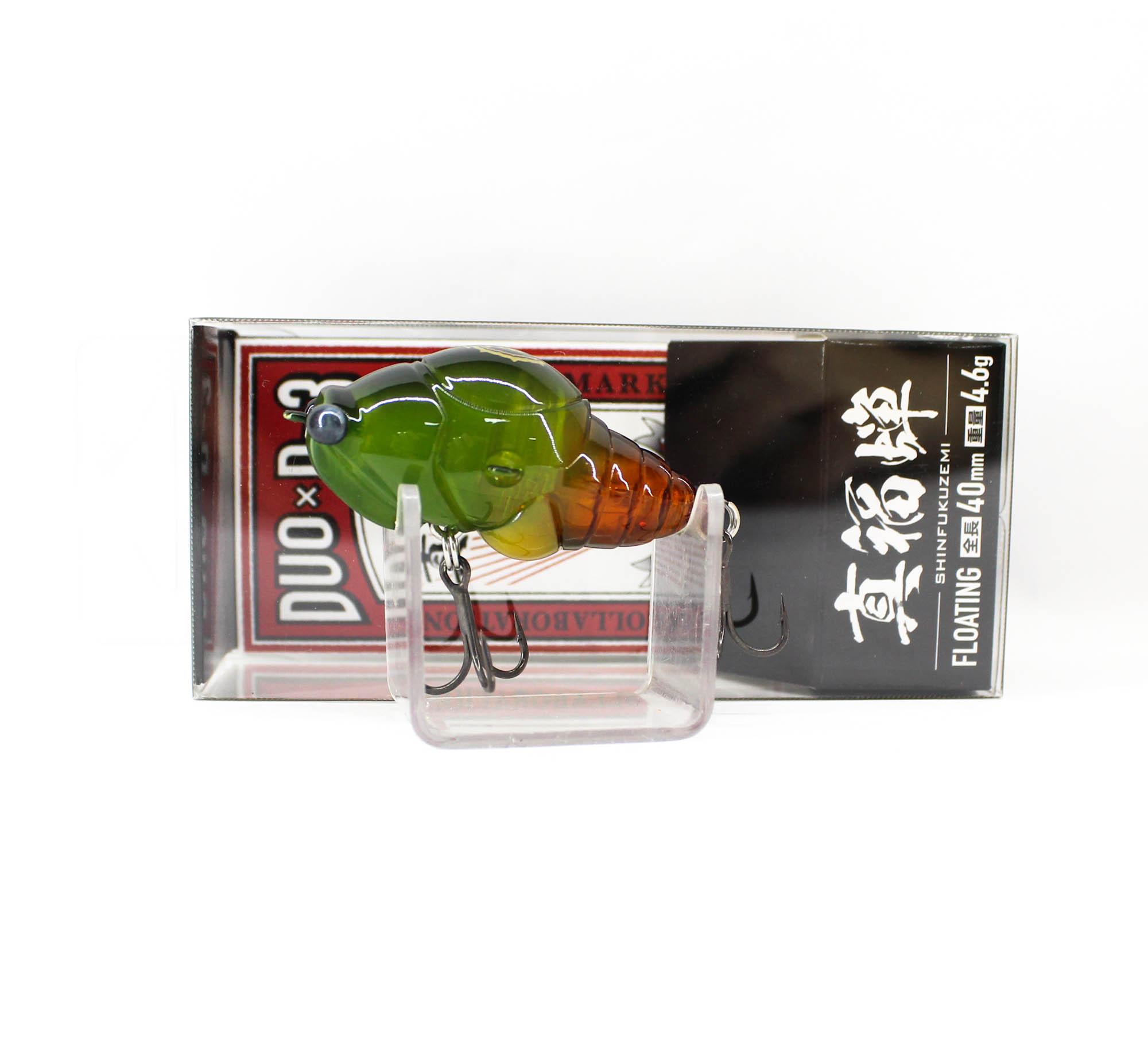 

Duo X D-3 Shinfukuzemi Cicada 40mm Floating Lure CCC4705 (2100)