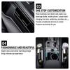 Car Seat Gap Organizer Multifunction Storage Box Cup Pocket For Mercedes Benz AMG W212 W205 W246 W177 W176 W213 GLC GLE GLS ML Welcome Laser Logo Lamp