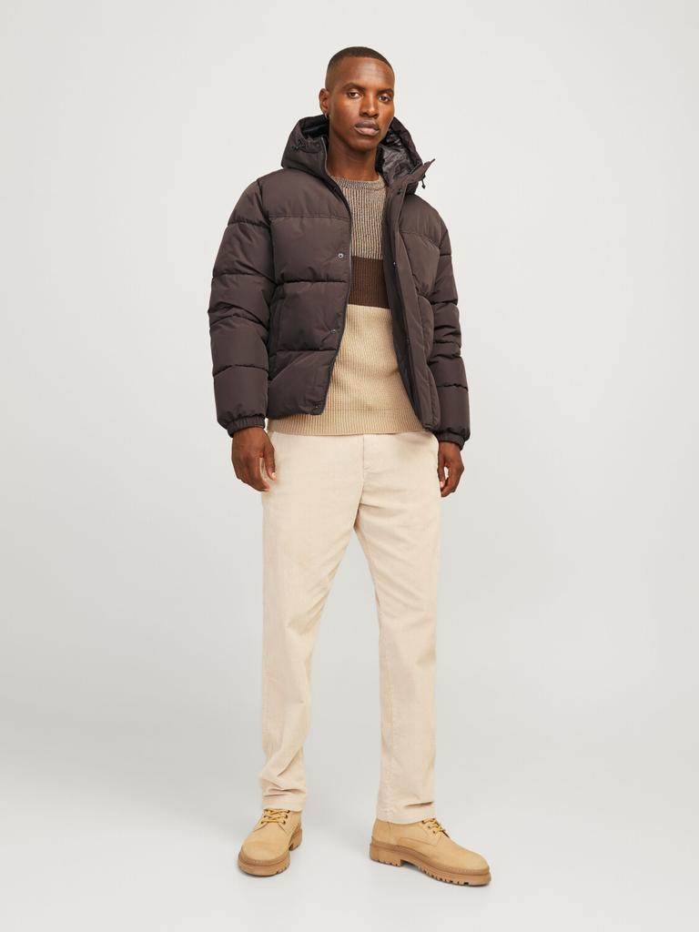 Winter Jacket Jack & Jones Bradley Down Jacket (12256974) Jjebradley Puffer Hood Sn (12256974) Mulch