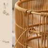 Waterproof Rattan-Style Large Laundry Hamper with Storage