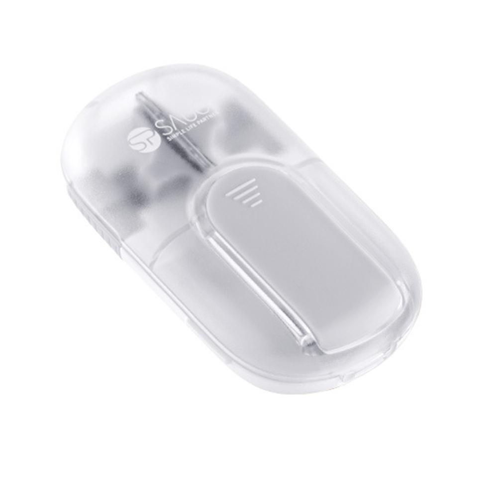 

Коробка для хранения таблеток с таблетницей, портативный органайзер для таблеток, контейнер для таблеток для здоровья, дорожный футляр для таблеток, экологичный, для лекарств, карманная коробка для хранения витаминов белый