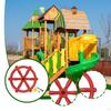 Pirate Ship Wheel Toy Gym Steering Playground Accessories for Tree House Play Outdoor