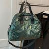 Borsa a tracolla gonfia da donna, grande capacità, borsa imbottita solida, versatile, casual, tracolla regolabile, borsa per la spesa invernale
