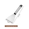 Versatile Stainless Steel Angled Spatula for Pancakes, Eggs, Flatbreads & Grilling
