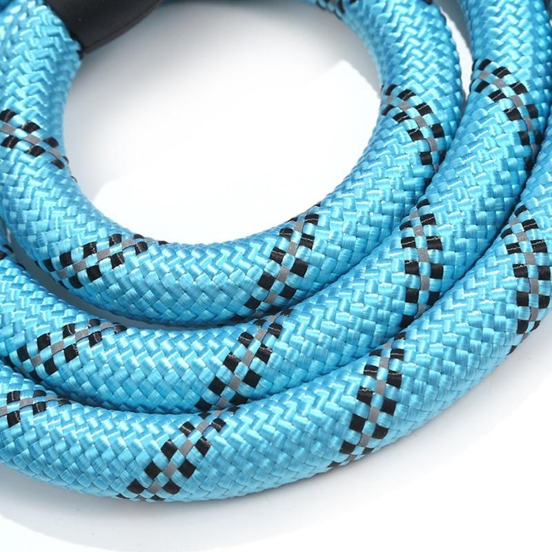 Pet Supplies: Reflective Round Rope, Nylon Woven Leash, Dog Explosion-proof and Dog Walking Rope