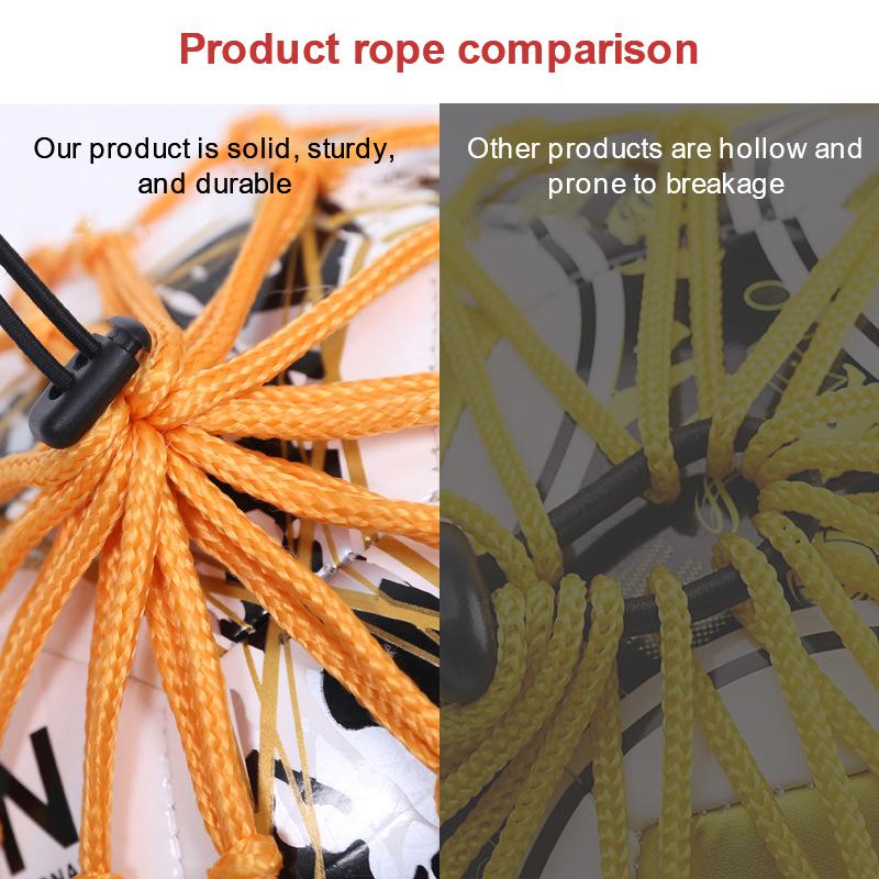 1Pc Youth Football Self Trainer Kick Net Pocket Professional Outdoor Sport Nylon Bag Basketball Soccer Ball Bag Mesh Carry Bag