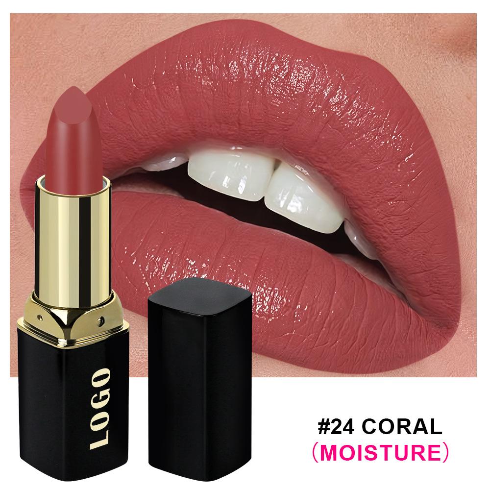 Benutzerdefinierter hochfeuchtigkeitsspendender, langanhaltender Lippenstift mit Perlglanz-Finish