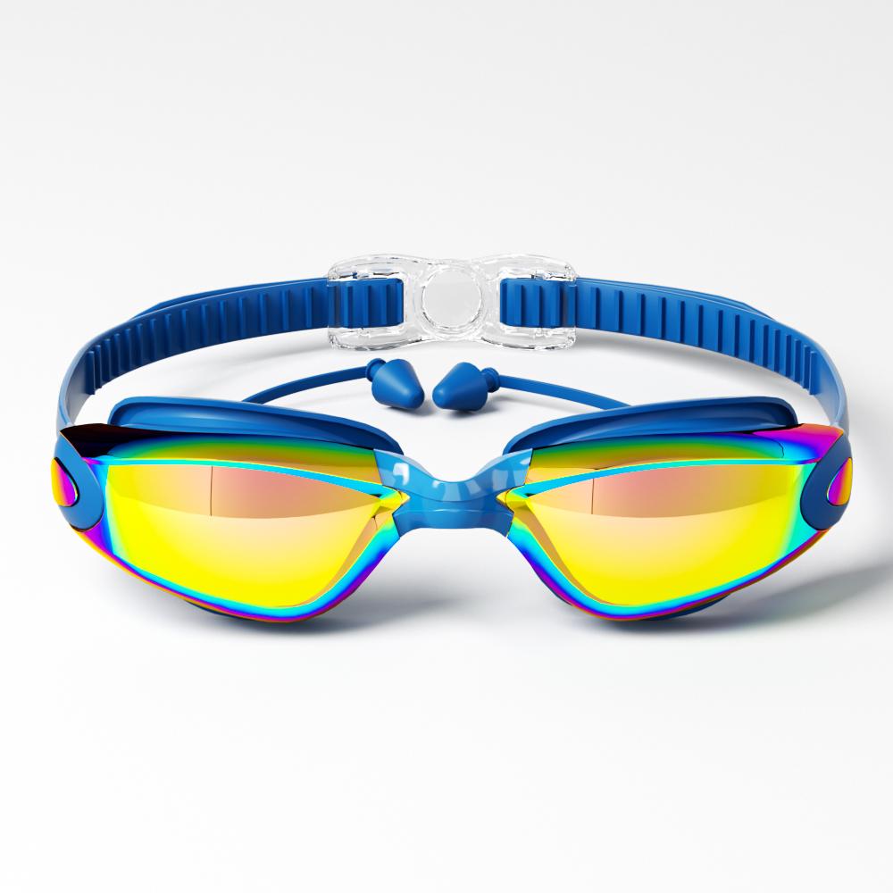 Adult Swimming Goggles: Hd, Waterproof, Anti-Fog, Unisex, Stylish, Professional & Uv-Protective Premium Grade Auto Interior Accessory