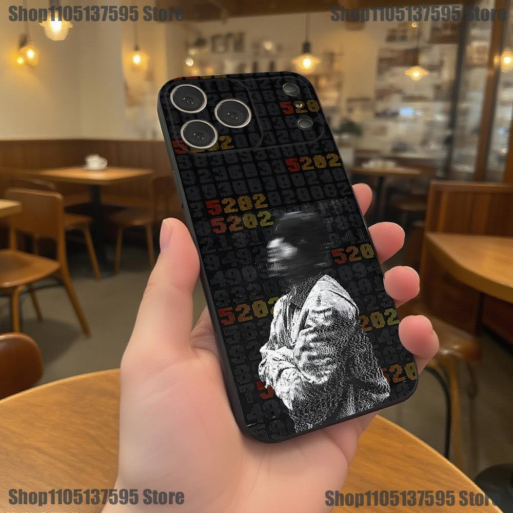 Rapper AMERI D-DUKI Phone Case For iPhone 17,16,15,14,13,12,11,Pro,XS,Max,XR,Plus,E,SE4,Mini Black Soft Cover