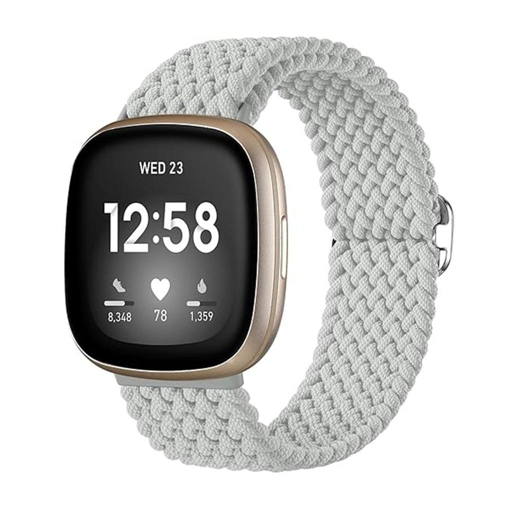 Weiches atmungsaktives verstellbares Schnellverschluss-Armband für Fitbit Versa4 3 Sense2 Versa2 Lite Sportband Herren Damen