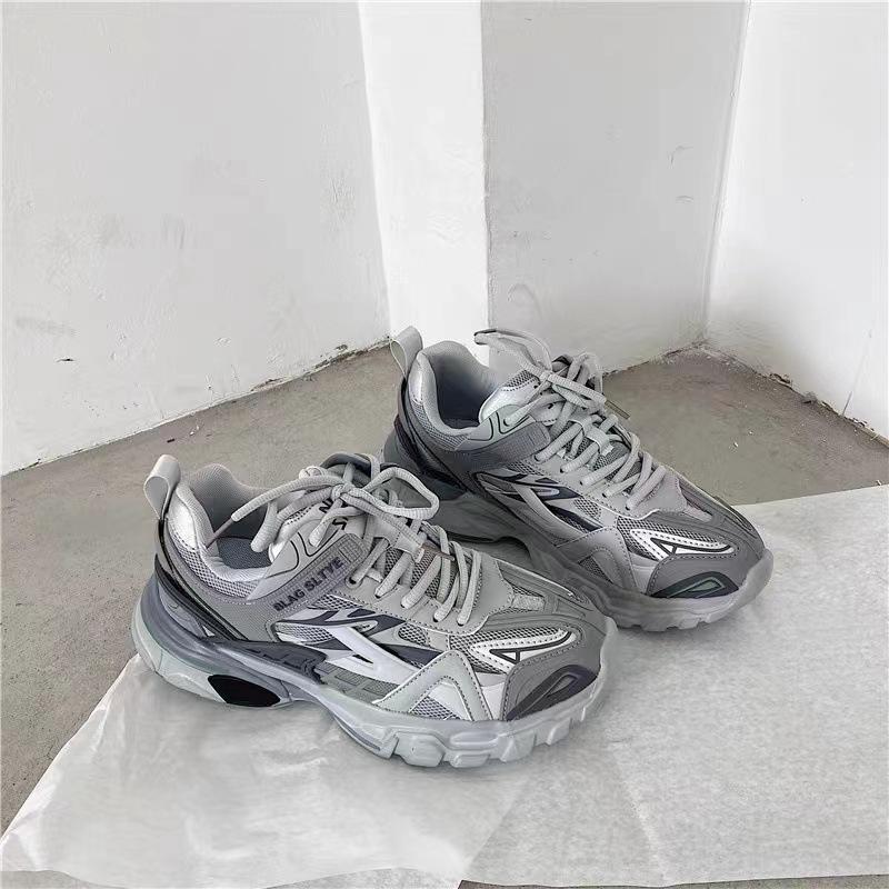 

Папины кроссовки мужские ретро универсальные Харадзюку спортивные кроссовки повседневные универсальные кроссовки для бега пара тренд 44