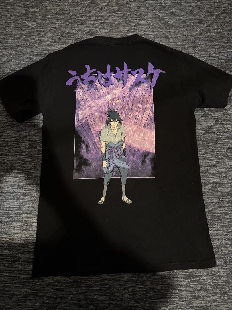 

[USED] NARUTO T-shirt anime Sasuke back print vintage used clothing
