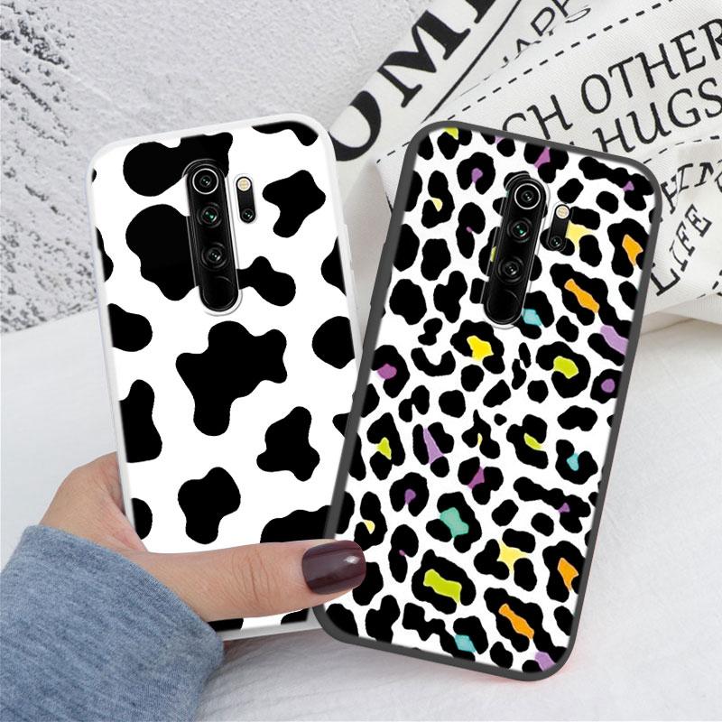 Case For Redmi Note 8 Pro Soft Silicone TPU Back Cover Case Protective Coque For Redmi Note8 Pro Shell Leopard Painted Bumper