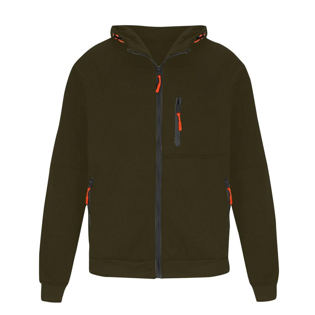 Giacca con cerniera da uomo, giacca cardigan casual retrò a maniche lunghe