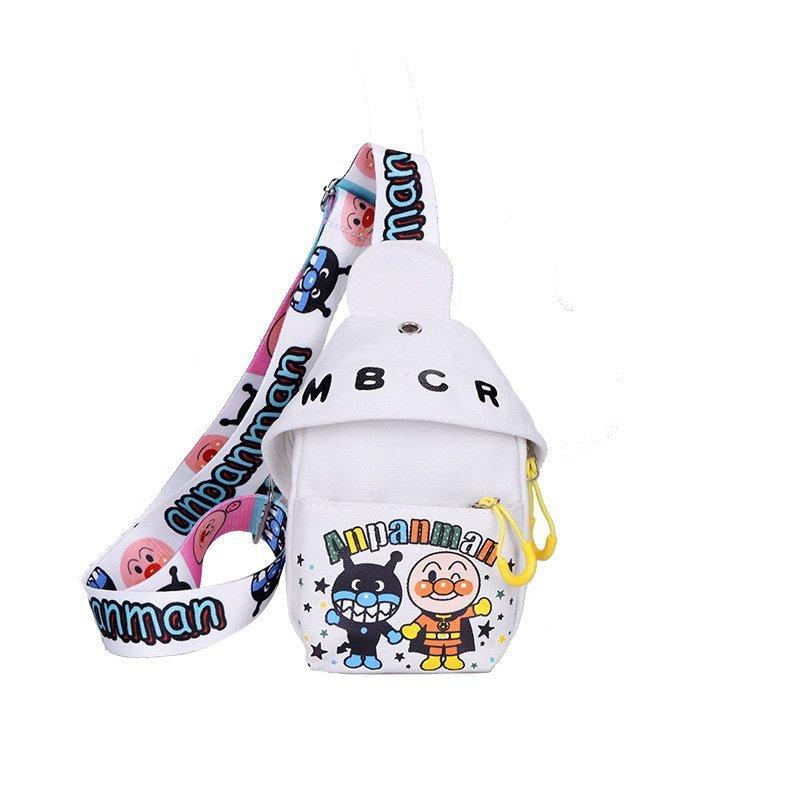Canvas Small Bag 2025 Summer New Trendy Fashion Cartoon One Shoulder Diagonal Span Chest Bag Student Bag