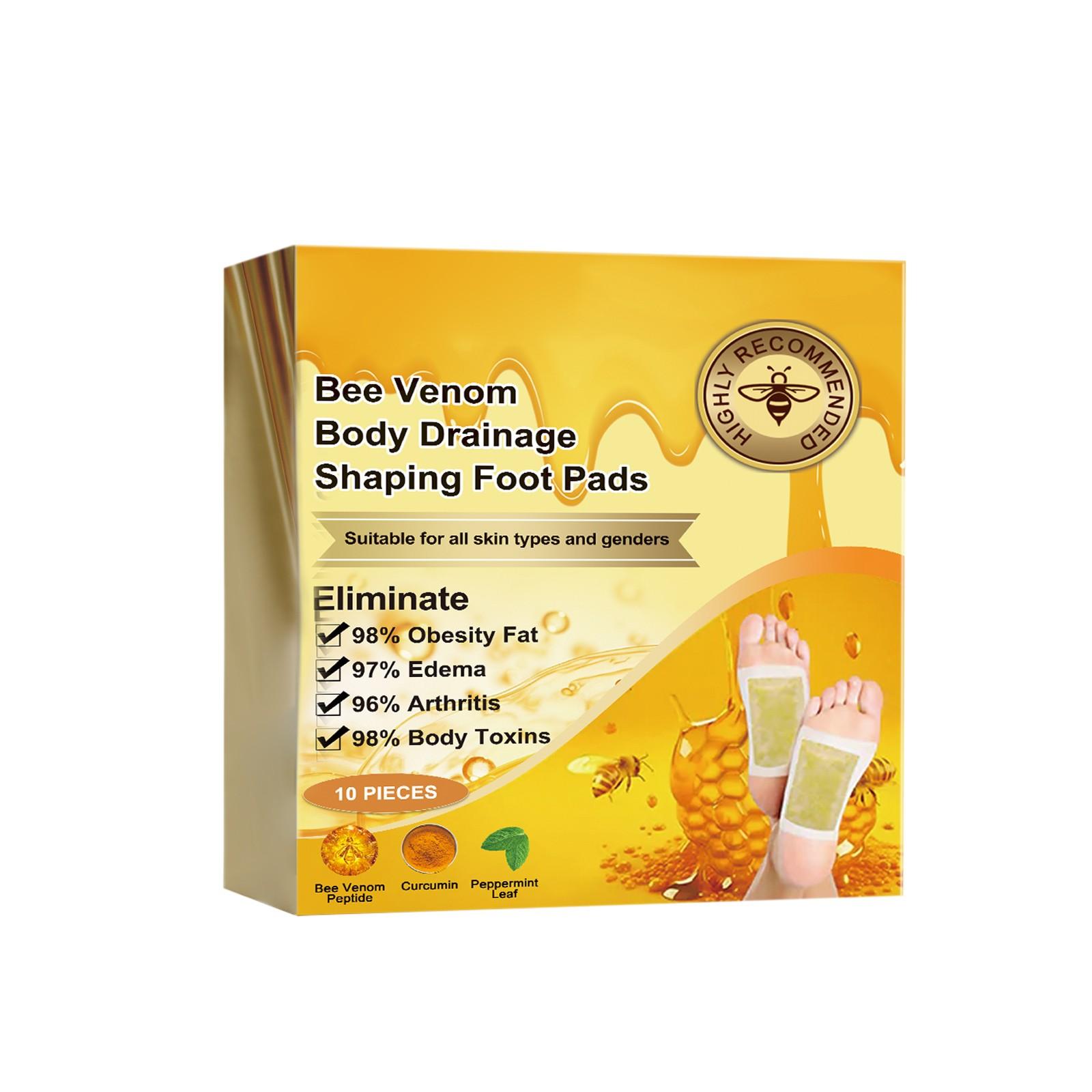 

Пчелиный лимфодренажный пластырь для похудения 10 пластырей для коррекции фигуры пластыри для ног пластыри для похудения для уменьшения расслабления белый