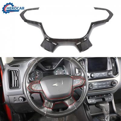 Car Steering Wheel Trim Decor Cover For Chevy Colorado 14+ Interior Accessories
