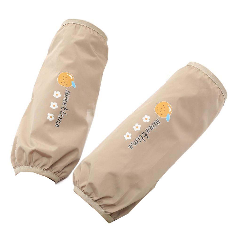 30x17cm Cartoon Waterproof Oversleeves Long Oilproof Oversleeves Cleaning Oversleeves Housework хаки