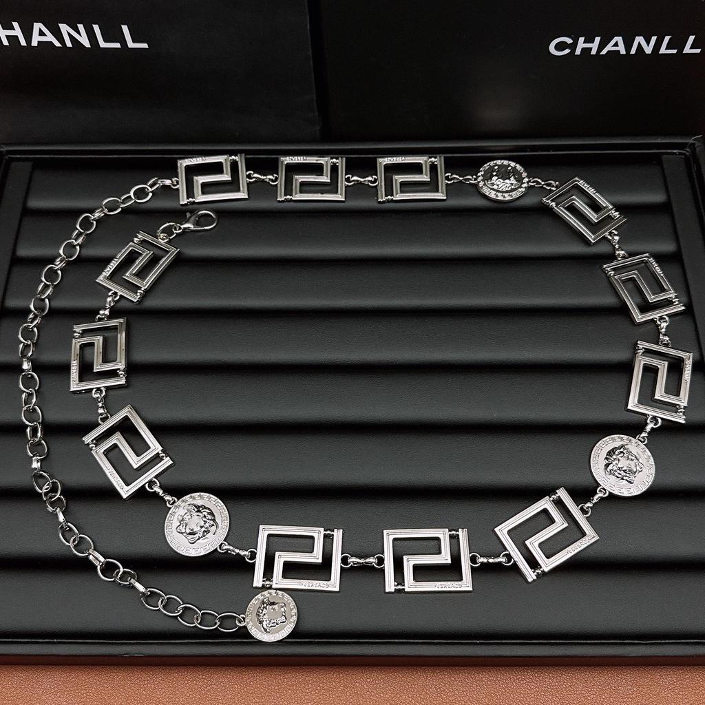 Elegant Women's Metal Waist Chain & Head Decoration Accessory