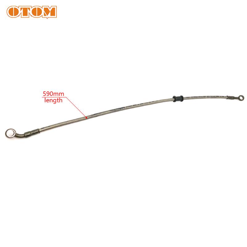 OTOM Motocycle Front And Rear Brake Oil Hose For HONDA CR125 CR250 CRF250RX CRF450R YAMAHA YZ YZF 125 250 450 Brake Tubing Cable