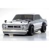 Kyosho 1/10 EP 4WD Fazer Mk2 FZ02 Nissan Skyline 2000GT-R (KPGC10) Tunet versjon Silver Electric Radio Control 34425T1C