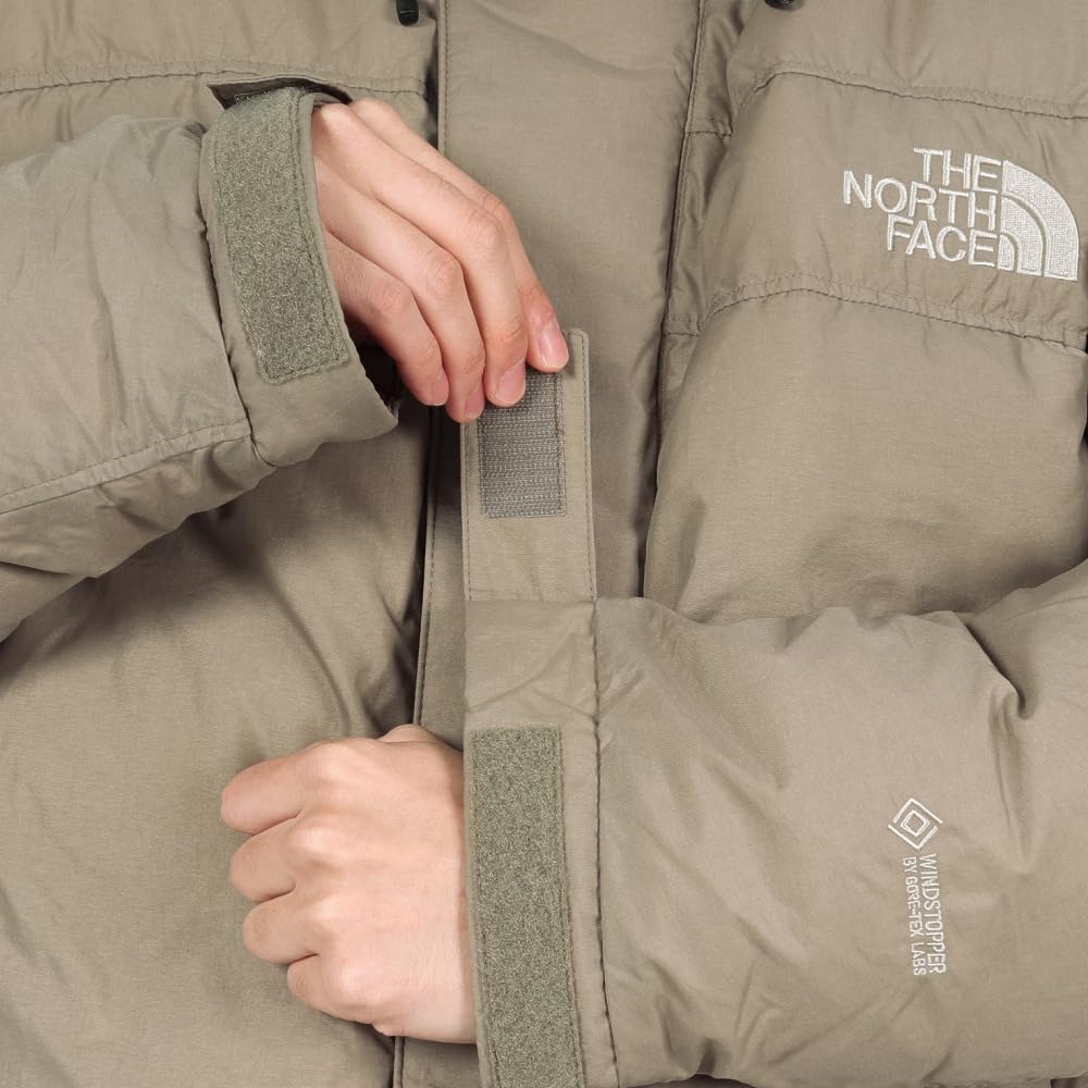The North Face Alteration Buffs Fallen Size L Jacket, Unisex, Water-Repellent, Windproof, Anti-Static, Cold-Weather Protection, Rock,