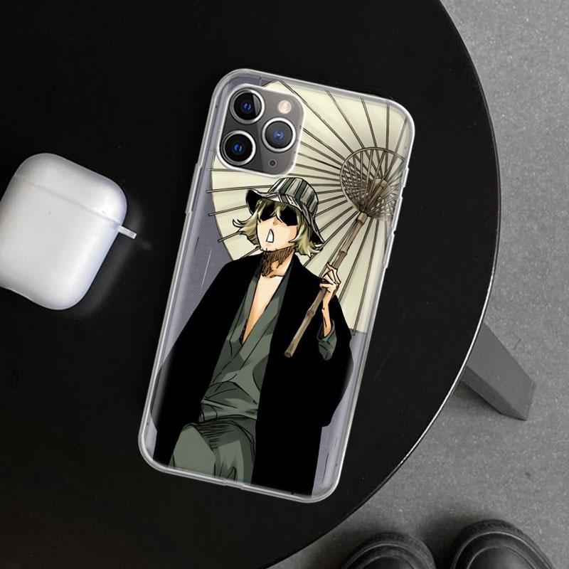 Bleach Kisuke Urahara Phone Case Cover for iPhone 11 12 13 Mini 14 15 Plus 16 Pro Max 17 Air 7 8 + SE Art Customized Fundas 11 1
