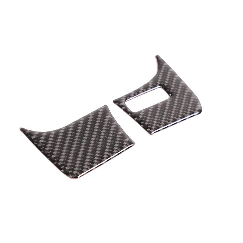 For Honda Pilot 2015-2022 Soft Carbon Fiber C Car Dashboard Sides Frame Cover Trim Sticker Car