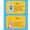 HD-Bildschirm Video-Walkie-Talkie 4 Stimmeffekte Drahtlose Gegensprechanlage Spielzeug Kinder-Gadgets