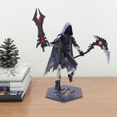 Yousheng 3D Printed Robot Action Figure with Accessories Movable Joints Demon Model Toy Articulated Dummy Figurine Decoration Ornament
