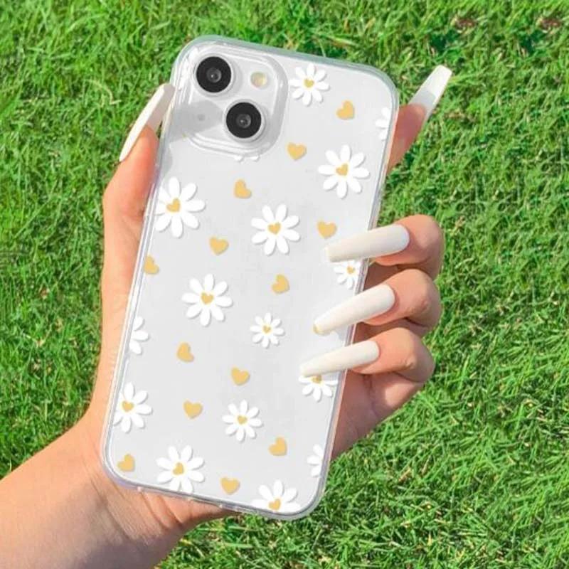 INS Red Cherry Floral Case for Samusng Galaxy S25 S24 Ultra 5G S22 S23 Plus FE A56 A16 A15 A55 A36 A26 A54 A35 A14 A34 A53 Cover