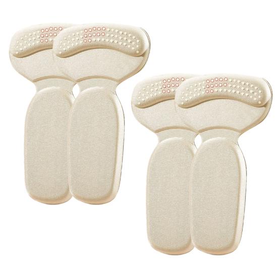 2/4 Pairs Shoes Heel Pads Anti-Slip Heel Liner Protectors Cushion Too Big Loose Shoes Heel Inserts Filler Blister Prevention Pain Relief Heel Grips