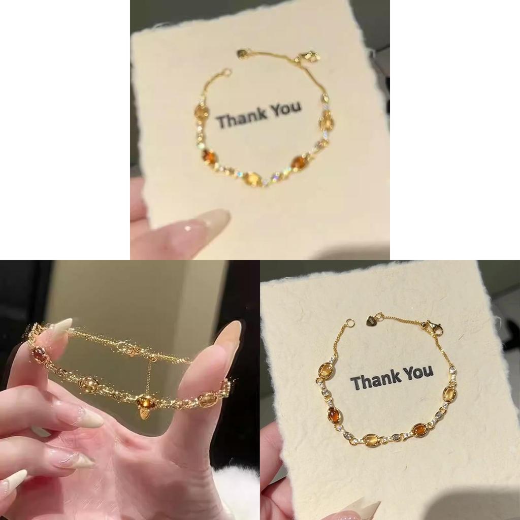 Light Luxury Geometric Resin Bracelet For Women Gift In Summer