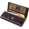 Women's Wallet In Embossed Patent Leather CANPELLINI 21708 Brown